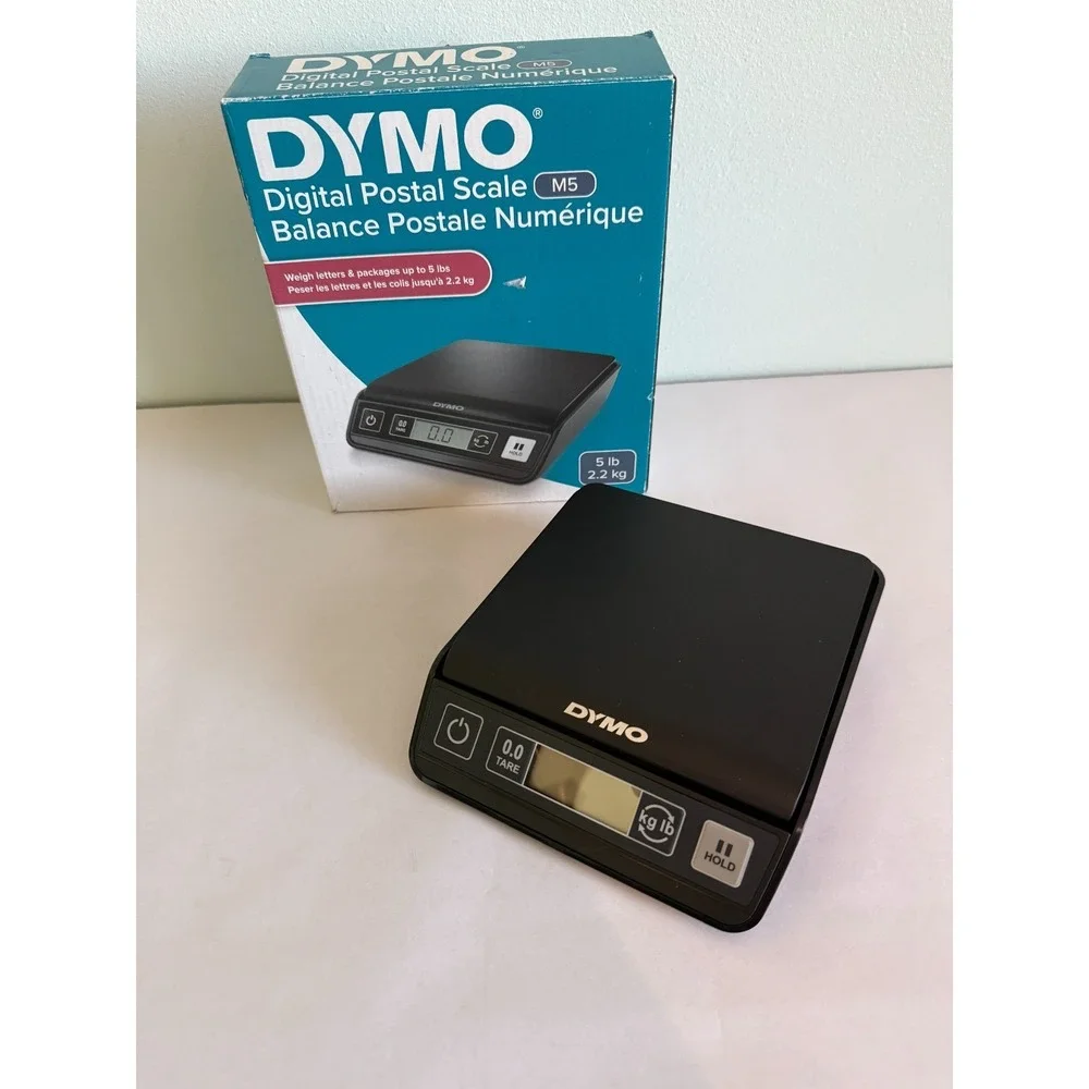 DYMO M5 Digital Postal Scale 5lb 2.2kg‎ Without Cable Excellent
